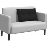  Jastuk za leđa Crna 80 x 19 x 50 cm tkanina | shoptok.hr