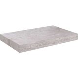 vidaXL Plutajuća zidna polica siva boja betona 23 x 23,5 x 3,8 cm MDF | shoptok.hr