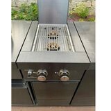 MyOutdoorKitchen Crna linija plinsko kuhalo s dvostrukim plamenikom 7909 Cijene
