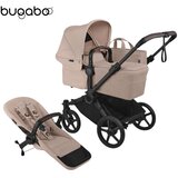 BUGABOO dječja kolica 2u1 donkey™ 6 mono complete black/desert taupe mélange cijene