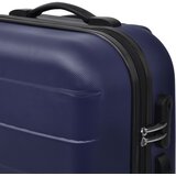  Trodijelni set čvrstih kovčega s kotačima plavi 45,5/55/66 cm | shoptok.hr