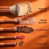 Luvia Cosmetics Travel Set set čopičev z etuijem za pot Sunset Crush 7 kos | Shoptok.si