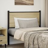  Zamjensko uzglavlje boja hrasta sonome 107 cm konstruirano drvo i čelik | Eponuda.com