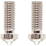  Plated Copper Nozzle for the X-Smart 3/X-Plus 3/X-Max 3/Q1-Pro - Set of 2, 0.8 mm | Eponuda.com