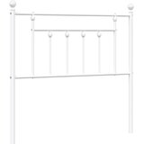 Metalno zamjensko uzglavlje bijelo 90 cm | shoptok.hr