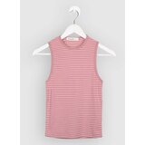 24COLOURS 12520C Striped Tank Top rose | shoptok.hr