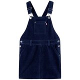  Dječja haljina kombinezon od samta modra 104 | shoptok.hr