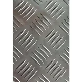 vlečena pločevina 60 cm x 200 cm x 0,1 cm aluminij mandlj.