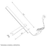 Bb Link Stona lampa 6W 3000K SOLEA 27 Cene