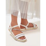 Resti Royal Fashion Women's Rhinestone Wedge Sandals Magnol | shoptok.hr