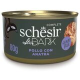 Schesir after dark konzerva za mačke - piletina i pačetina 80g Cene