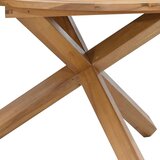 vidaXL Vrtni stol Ø109x74 cm Masivno tikovino | shoptok.hr