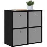  Strani šal s predalom Črna Orehovina 68,5 x 32 x 67 cm, (5000233735) | Shoptok.si