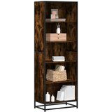 vidaXL Knjižna omara dimljeni hrast 60x35x170,5 cm inženirski les | Shoptok.si