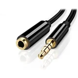 Audio Ekstenzioni kabel (5m, 3.5mm Muški na Ženski, crni)