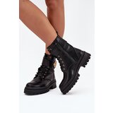 Boto Ladies Work Boots With Gold Detail Insulated Black Fiorena Cijene
