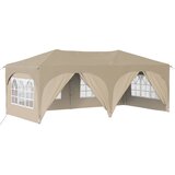  Rastezljivi šator za zabave 575 x 288 x 245 cm Krem | shoptok.hr