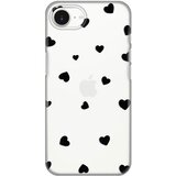  torbica silikonska print skin za iphone 16e 6.1 hearts | ePonuda.com
