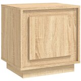 Maison Chic Nočna omarica - Nočna miza sonoma hrast 44x35x45 cm inženirski les, (21690029) | Shoptok.si