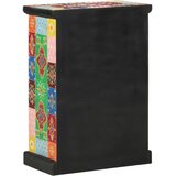  Ručno obojena komoda s vratima 53x30x75 cm masivno drvo manga | shoptok.hr