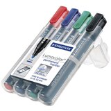 Staedtler Permanentni marker Lumocolor 352 WP4 2 mm, 4 kosi | Shoptok.si