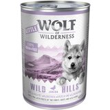 Wolf of Wilderness Little 6 x 400 g - Wild Hills Junior - pačetina i teletina Cijene