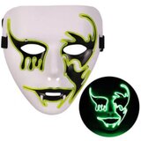  LED maska za noč čarovnic - Phantom Green Cene