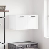 vidaXL Stenska omarica bela 60x36,5x35 cm inženirski les Cene
