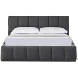 Livetastic OBLAZINJENA POSTELJA 140 cm x 200 cm , les, kovina, tekstil siva | Shoptok.si