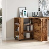 vidaXL Rolo ormarić staro drvo 60x35x75 cm izrađeno drvo | shoptok.hr