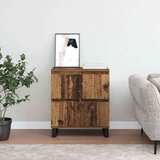 vidaXL s pohranom s vratima Smeđa 60 x 35 x 70 cm Konstruirano drvo | shoptok.hr