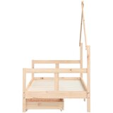  Okvir za dječji krevet s ladicama 80x160 cm od masivne borovine | shoptok.hr