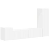  Komplet TV omaric 4 pcs Bela Konstruiran les - - Bela - 61.6 - 30 x 31 x 100 cm - 2025-vidaXL-Uvoz_2 | Shoptok.si