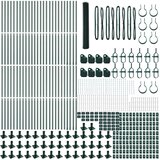  Heksagonalna ograda s betonskom osnovom 100 x 1,2 m Zelena | shoptok.hr