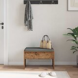  Klupa za hodnik s jastukom Staro drvo 63 x 38 x 40 cm | Eponuda.ba