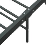  Okvir za krevet sivi metalni 90 x 200 cm | shoptok.hr