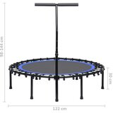  Trampolin za vježbanje s ručkom 122 cm | shoptok.hr