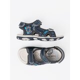 Shelvt Navy blue sandals for kids | Shoptok.si