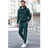 Madmext Dark Green Hooded Basic Tracksuit Set 5903 | Shoptok.si