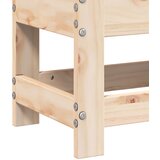  Vrtni tabure 62 x 30 x 32 cm od masivne borovine | Eponuda.ba