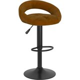  Barski stolci 2 kom smeđi baršunasti | shoptok.hr
