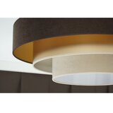  Duolla - LED plafonsko svetlo LUNETA LED/26W/230V prečnika 60 cm 4000K braon/zlatna | Eponuda.com