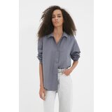 Trendyol Anthracite Loose Fit Shirt | ePonuda.com