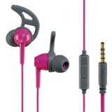  mobilne slušalke z mikrofonom, hama action sport 2.0 pink/grey | Shoptok.si