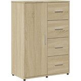  Komoda boja hrasta sonome 60x31x84 cm od konstruiranog drva Smeđa | shoptok.hr