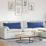  Jastučići za sofu 2 pcs Policijska plava 120 x 40 cm | Eponuda.com