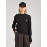 Calvin Klein Jeans Pulover črna / bela | Shoptok.si