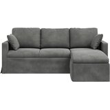 SOFA Tamno siva 198 x 134 x 80 cm Baršun | shoptok.hr