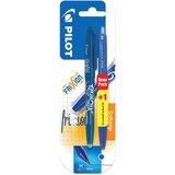 Roler GEL 0,7 MM FRIXION BALL PIŠI-BRIŠI PLAVI PLUS OLOVKA KEMIJSKA SUPER GRIP G PLAVA GRATIS PILOT BL Cene