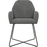  Trpezarijske stolice 4 pcs Baršun Tamnosiva 55 x 50 x 84 cm | shoptok.hr